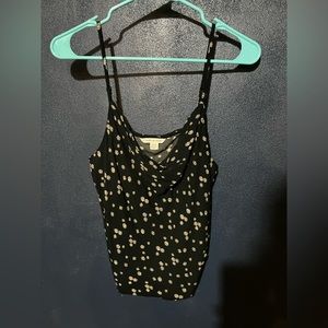 Daisy cowl neck tank top
